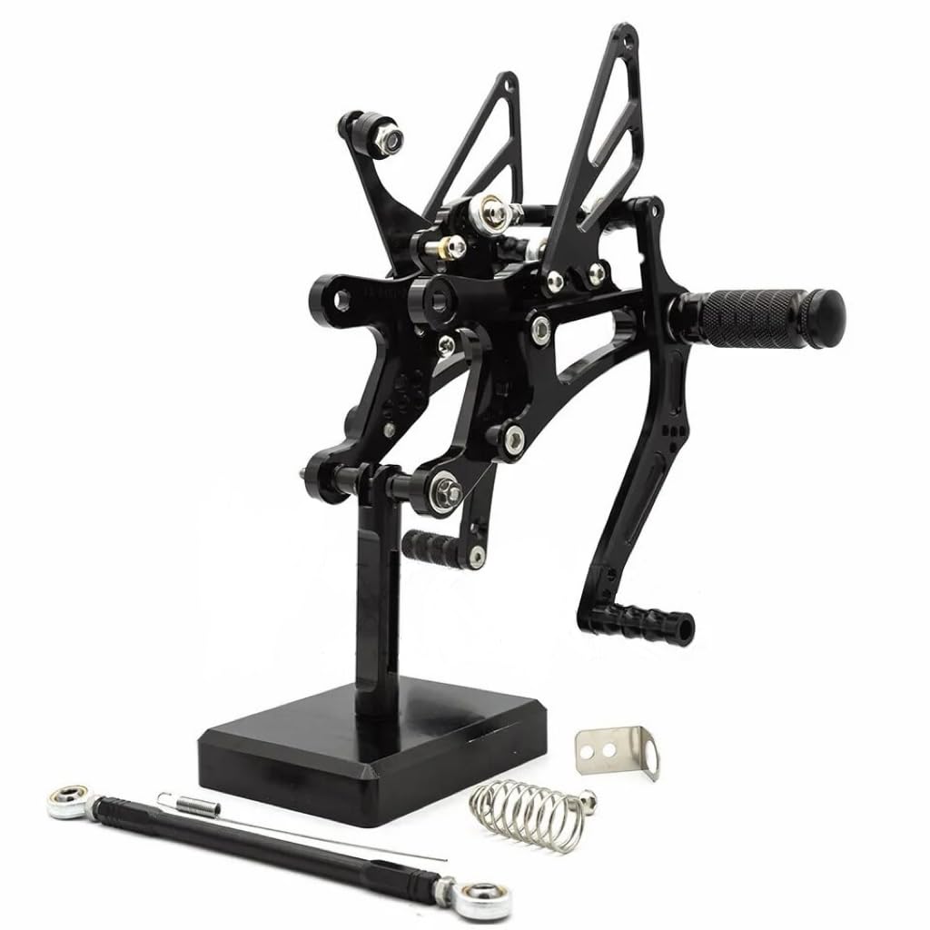 Estriberas Retrasadas Pedal reposapiés ajustables YZF R1 2004 2005 2006